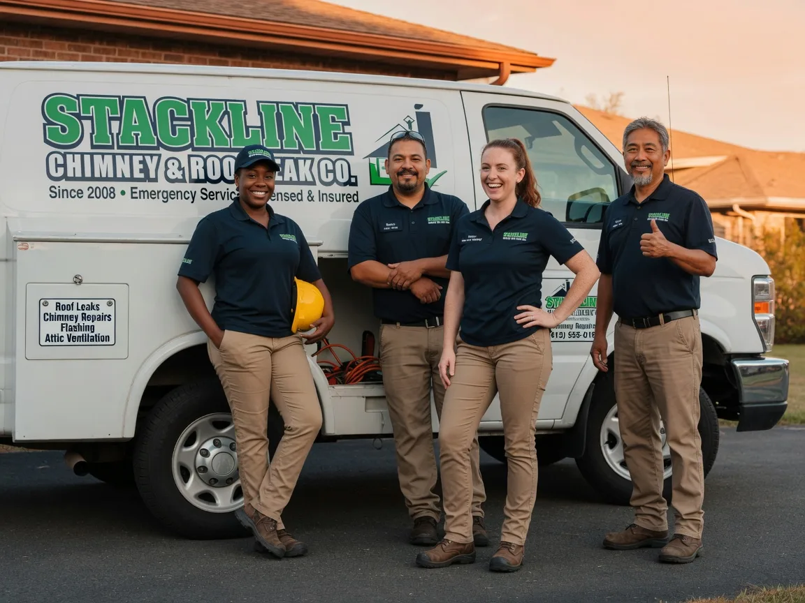 Chimney flashing repair company in Church Hill, TN